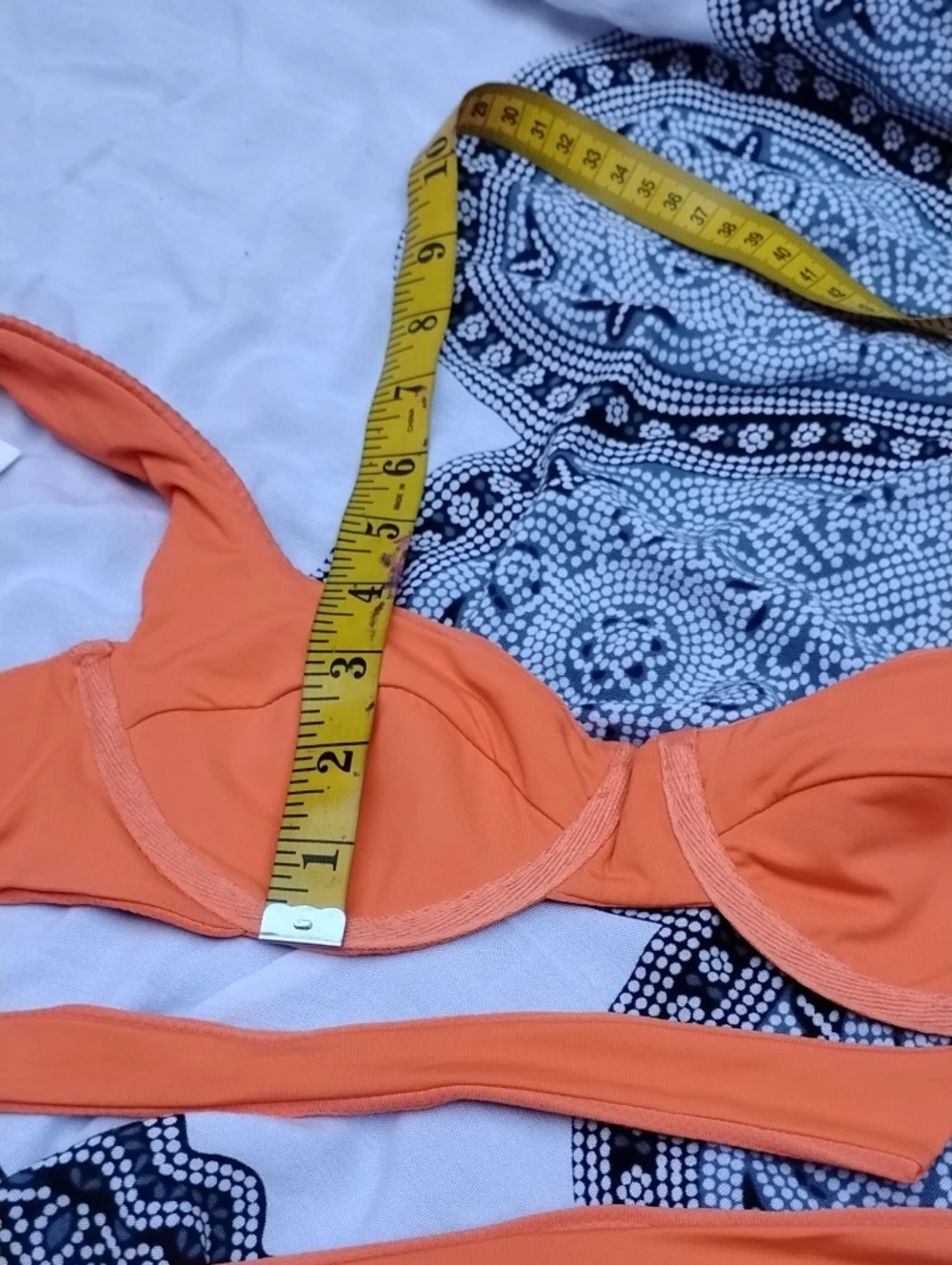 L*Space Nikita Ribbed Underwire Bikini Set NWT Orange Sienna Top S Bottom XS